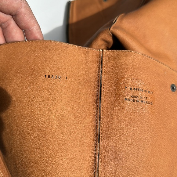 Frye Jayden Buckle Back Zip Tall Riding Boot In Slate-Sz 7 B - Picture 16 of 16